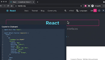 HTML to React chrome extension