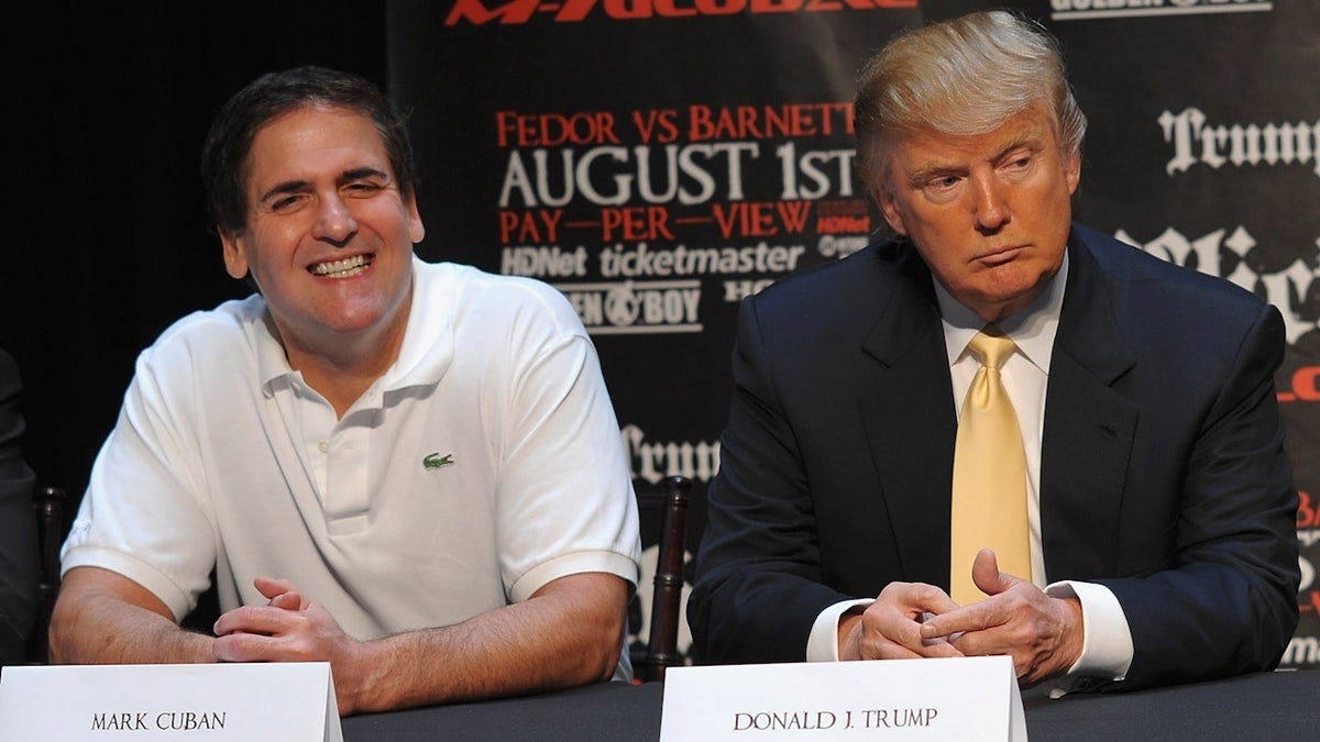 Mavericks co-owner Mark Cuban says he supported Trump in 2015 when 'I  didn't think he had a chance' | Fox News