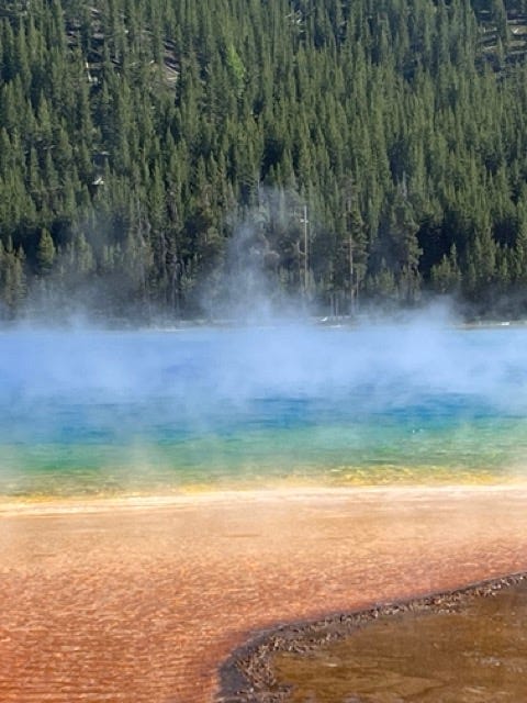 Photo of Grand Prismatic Springs, Yellowstone National Park