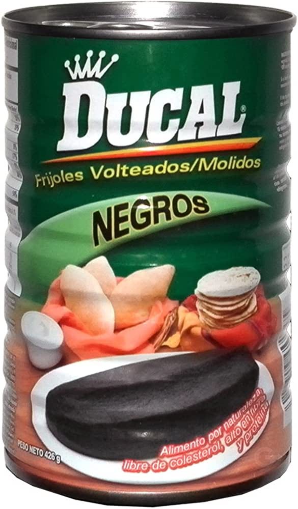 Amazon.com : Ducal Refried Black Beans 15 oz - Frijoles Negros Refritos :  Grocery & Gourmet Food