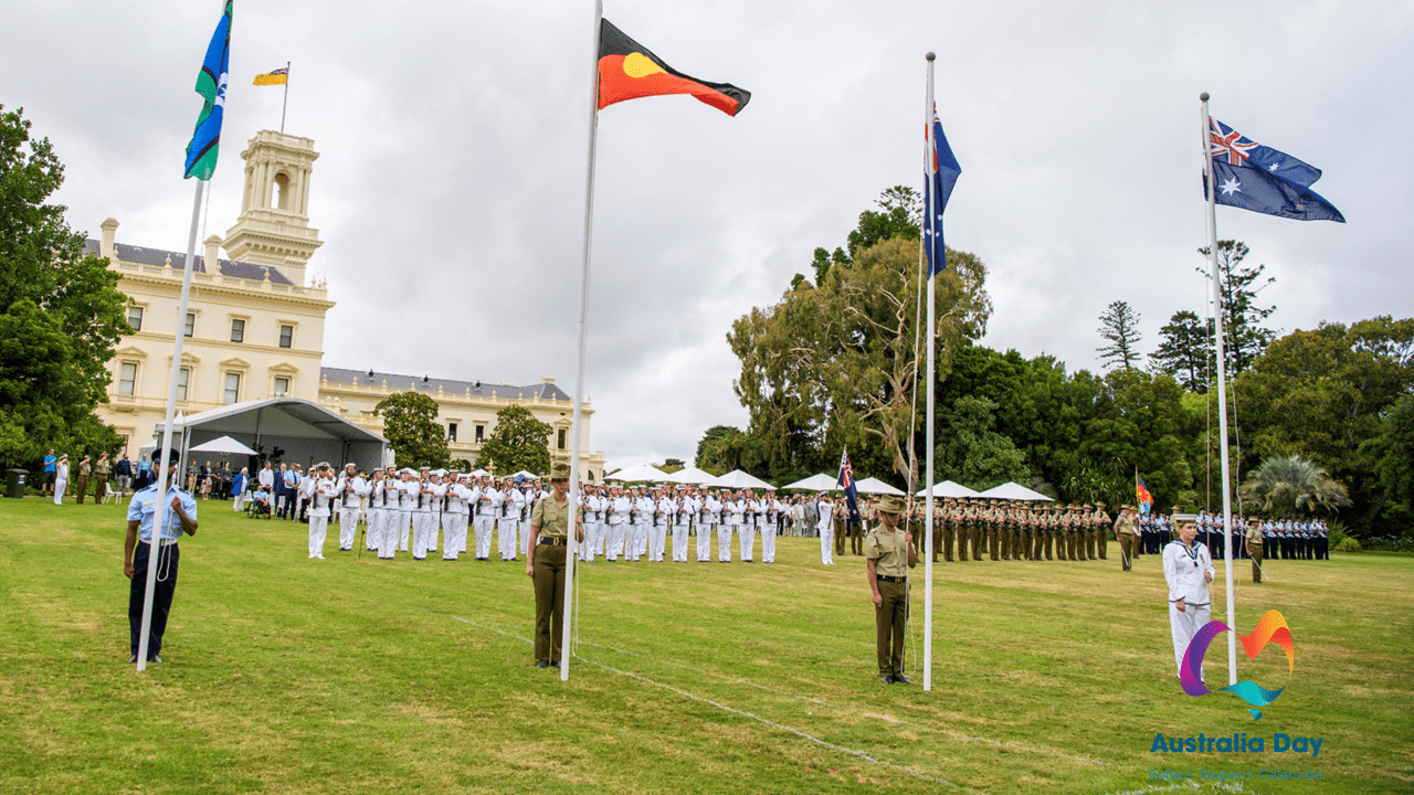 Official Australia Day Flag Raising Ceremony at Government House | Governor  of Victoria