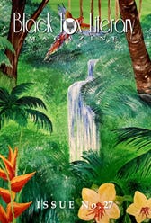 A magazine cover with a waterfall and trees

Description automatically generated