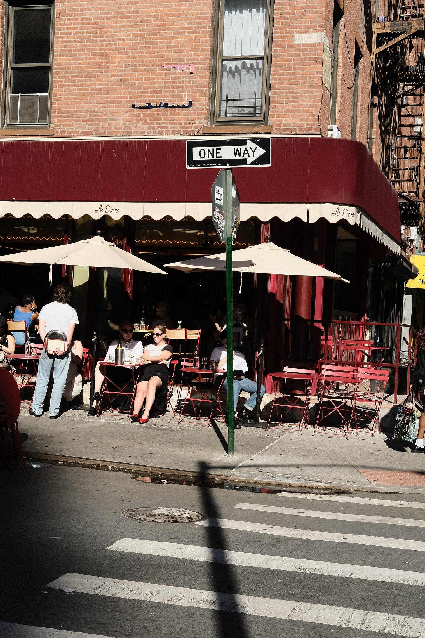 Le Dive NYC where to drink natural wine in New York City bars by food and travel writer Courtney Jill Bishop.
