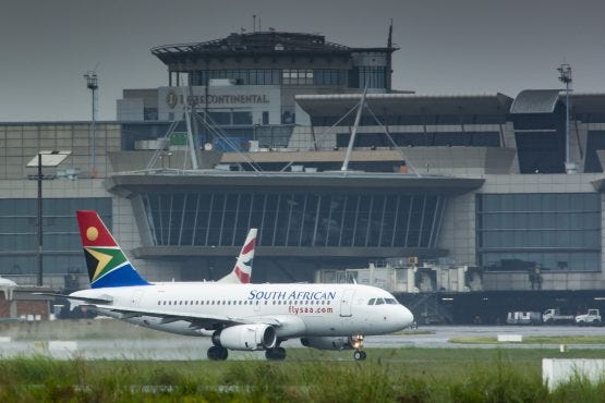 Pravin Gordhan has promised that SAA will not receive another bailout, but it is inevitable that without state support the airline will enter another business rescue process. Image: Bloomberg