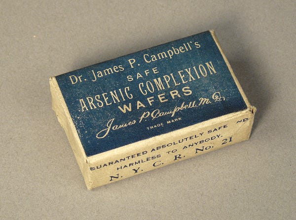 Dr. James P. Campbell's Safe Arsenic Complexion Wafers