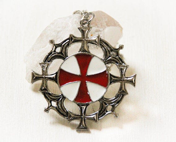 Solar Cross Knights Templar Talisman - Etsy