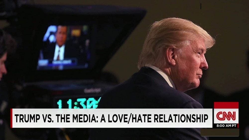 donald trump vs the media 2016 images