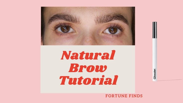 Natural Brow Tutorial ft. Glossier Brow Flick | Brow tutorial, Natural  brows, Makeup tutorial