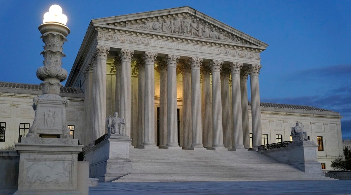 US Supreme Court weighs 'most important case' on democracy | World News -  The Indian Express