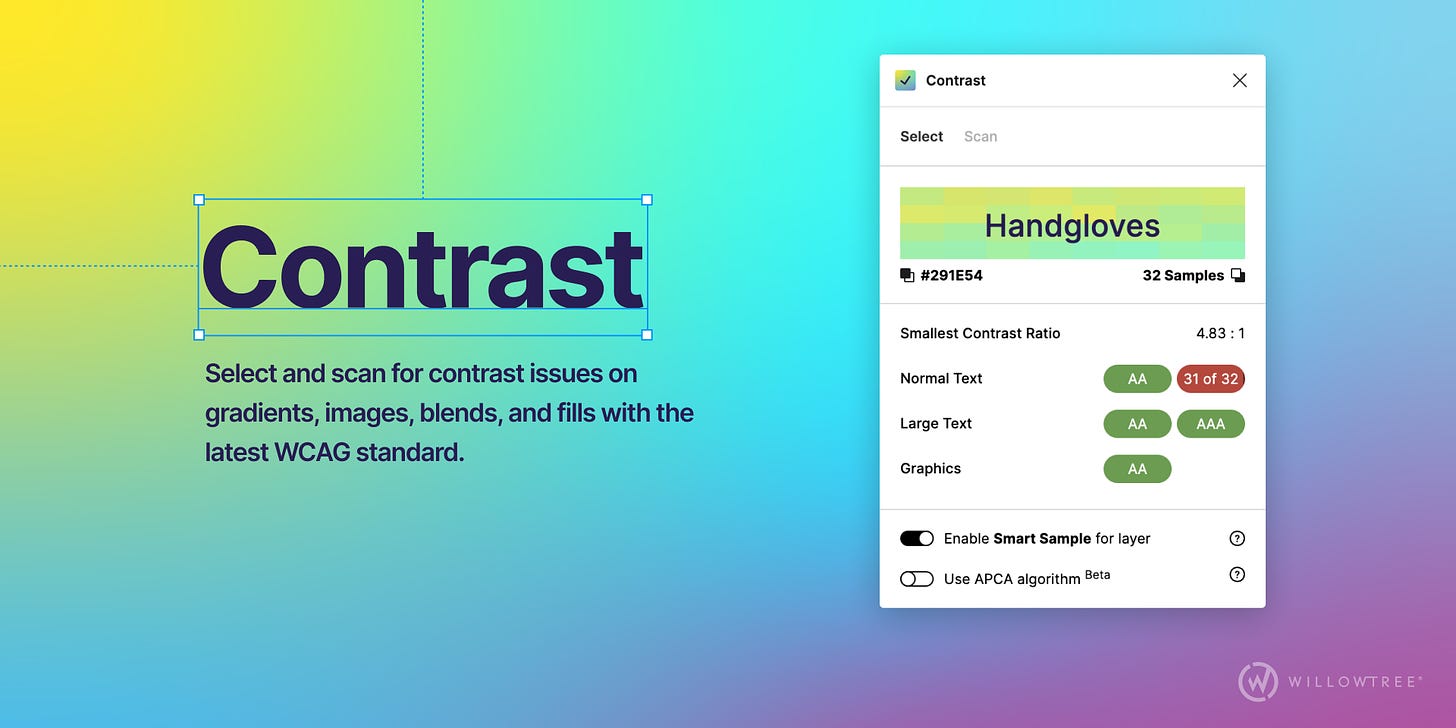 Contrast preview