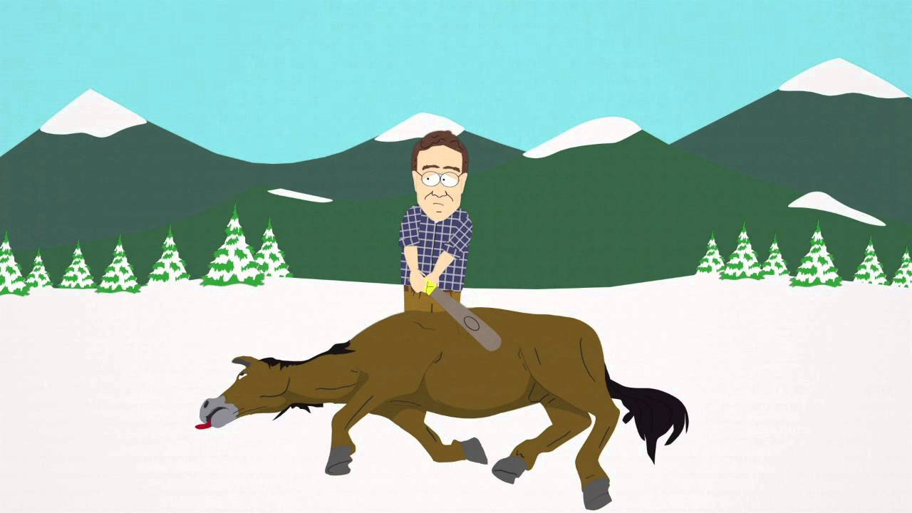 South Park - Jared Beating a dead horse - Videos - Newschoolers.com