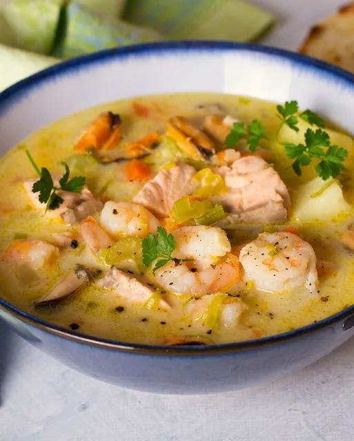 Irish Seafood Chowder