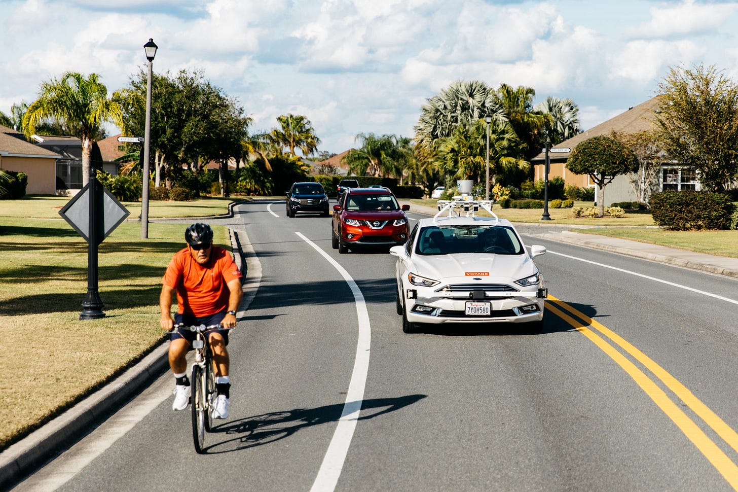 Voyage - Autonomous car in The Villages Voyage - Autonomous car in The Villages