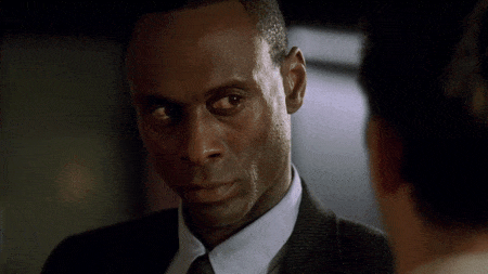Lance Reddick in The Wire