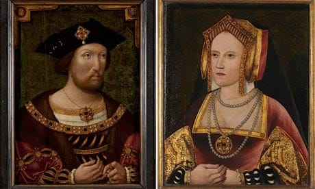 Portraits of Henry VIII and Catherine of Aragon at the National Portrait Gallery