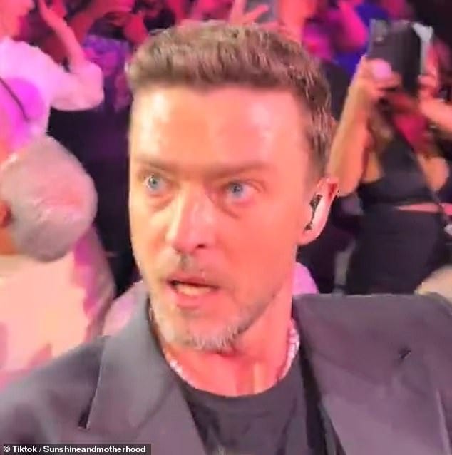Ardent fans are concerned after footage of a red-eyed Justin Timberlake performing at a concert emerged days after his DWI arrest in the Hamptons