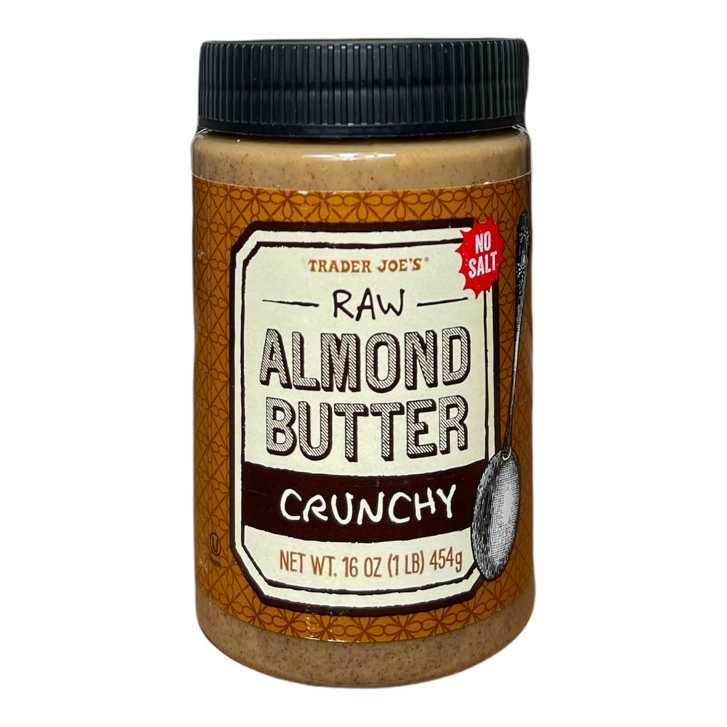 Amazon.com : Trader Joe's Raw Almond Butter Creamy Unsalted 16oz : Grocery  & Gourmet Food