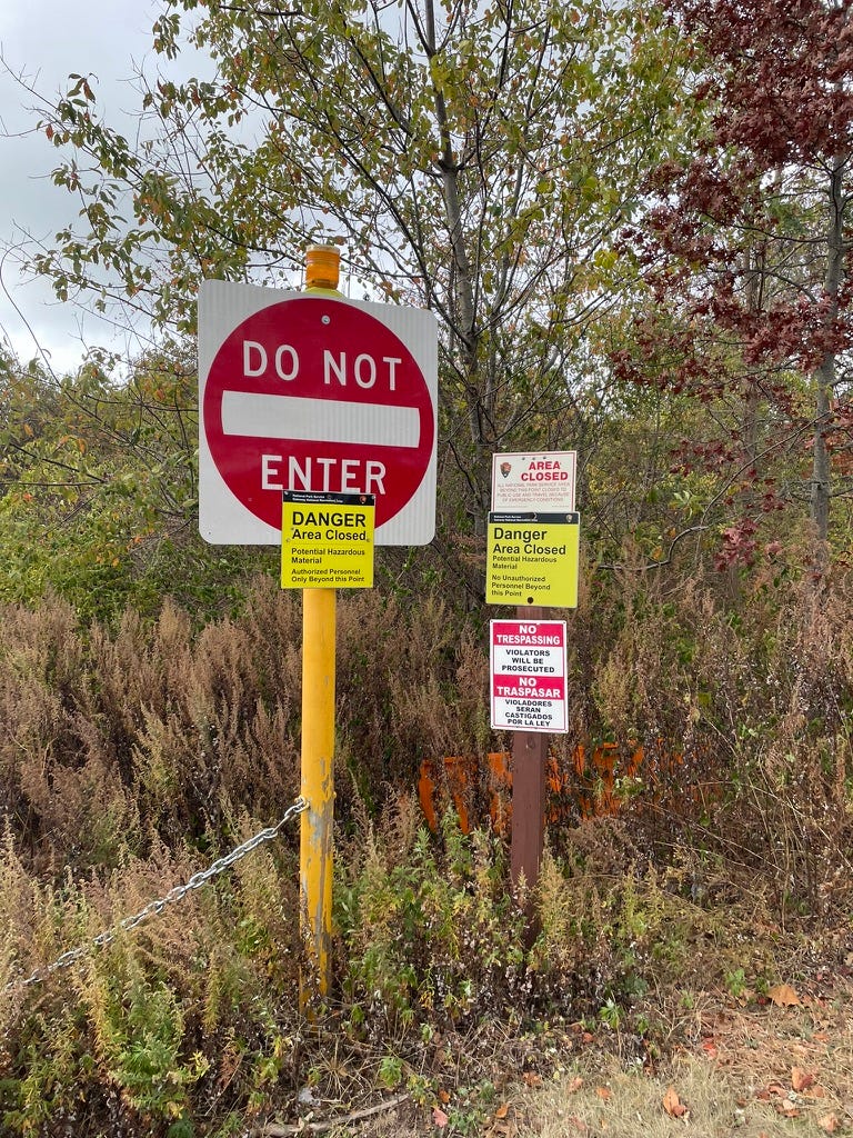 Do not enter. Trespassing. Dead Horse Bay