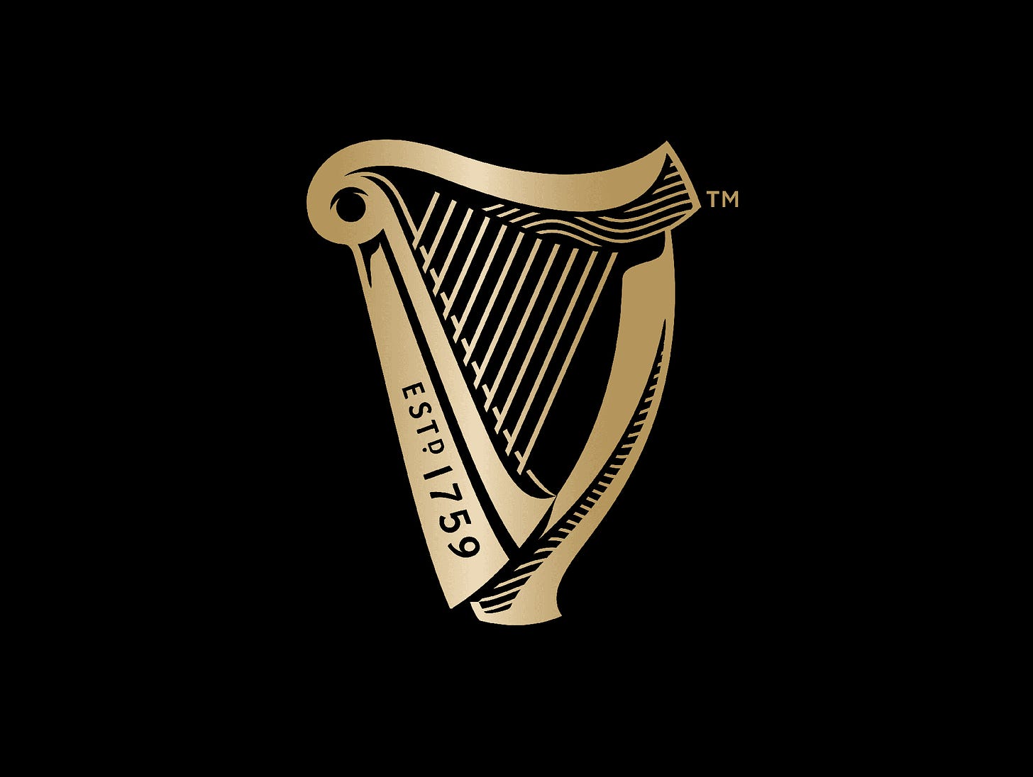 The Guinness harp | Logo Design Love