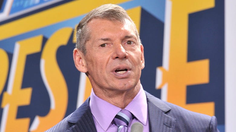 Vince McMahon speaking