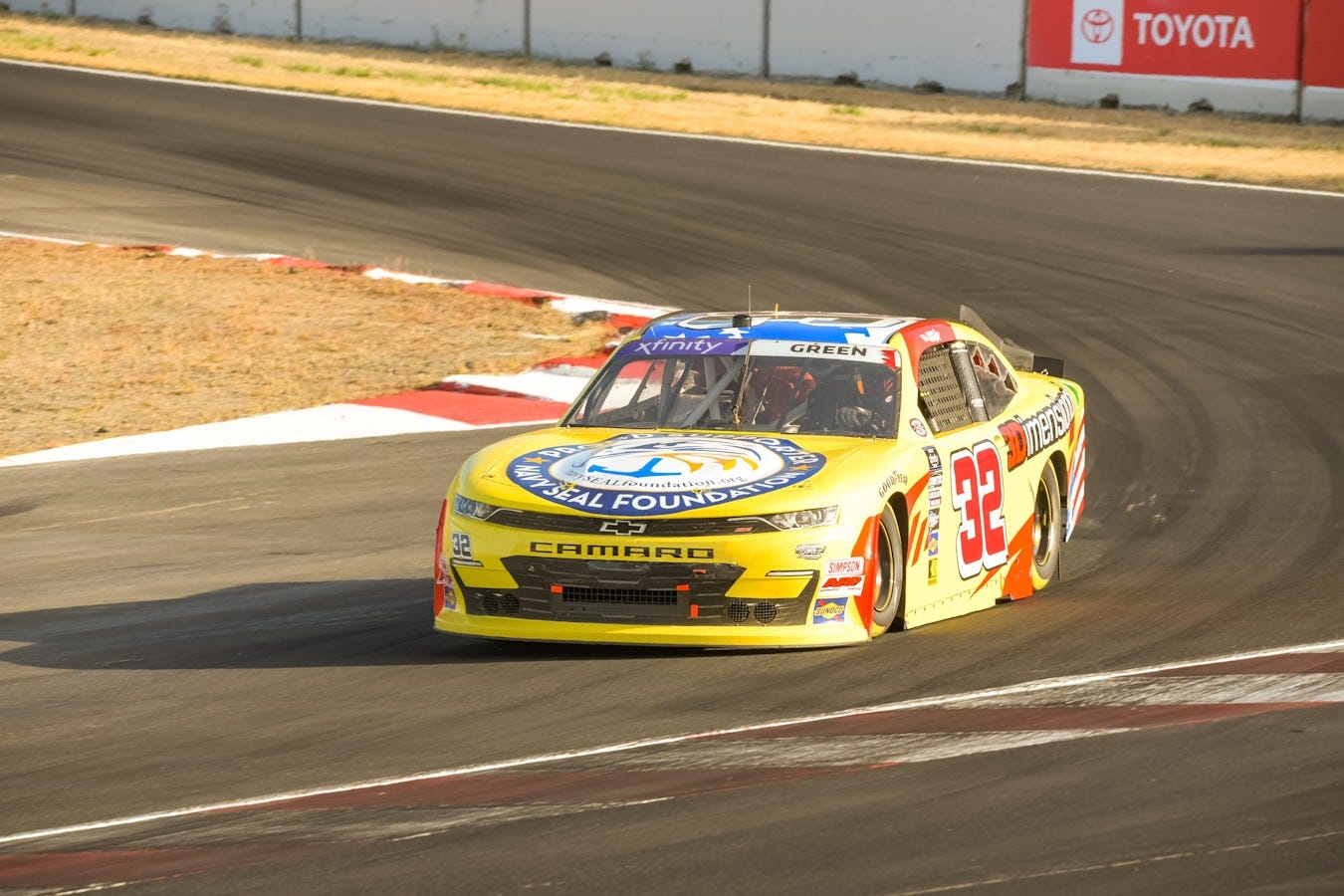 Austin Green NASCAR Sonoma NASCAR Xfinity