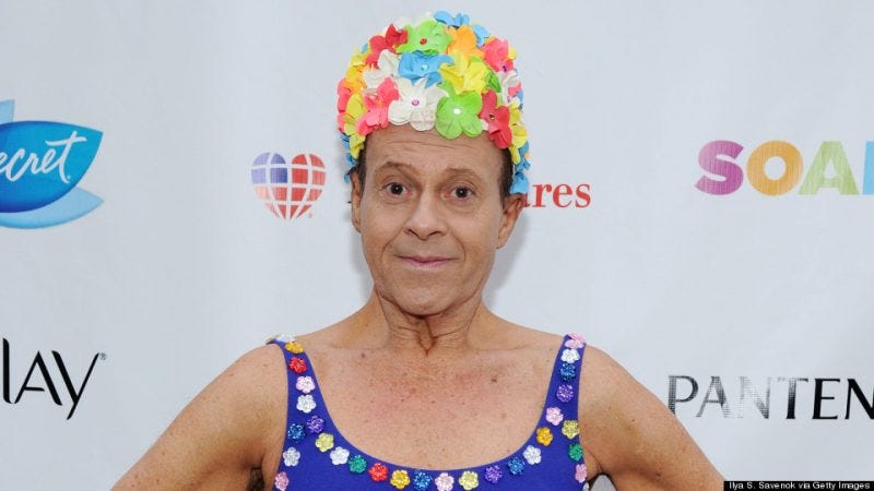 No Nip Tuck for Richard Simmons plus Demi Lovato's revealing hack 2017 images