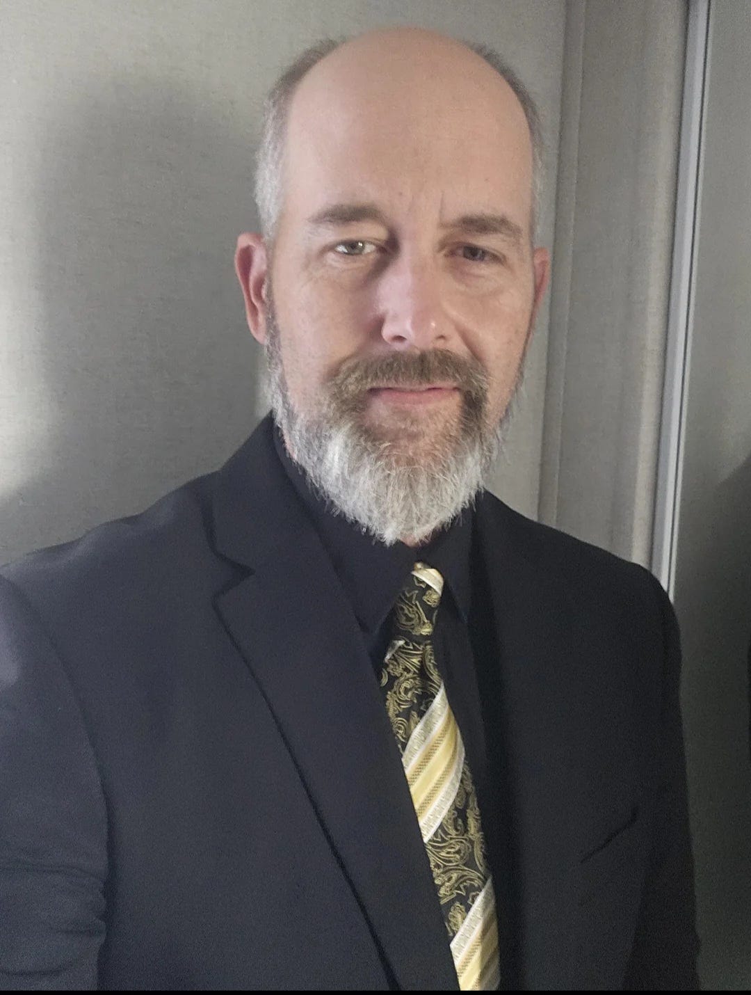 May be an image of 1 person and beard