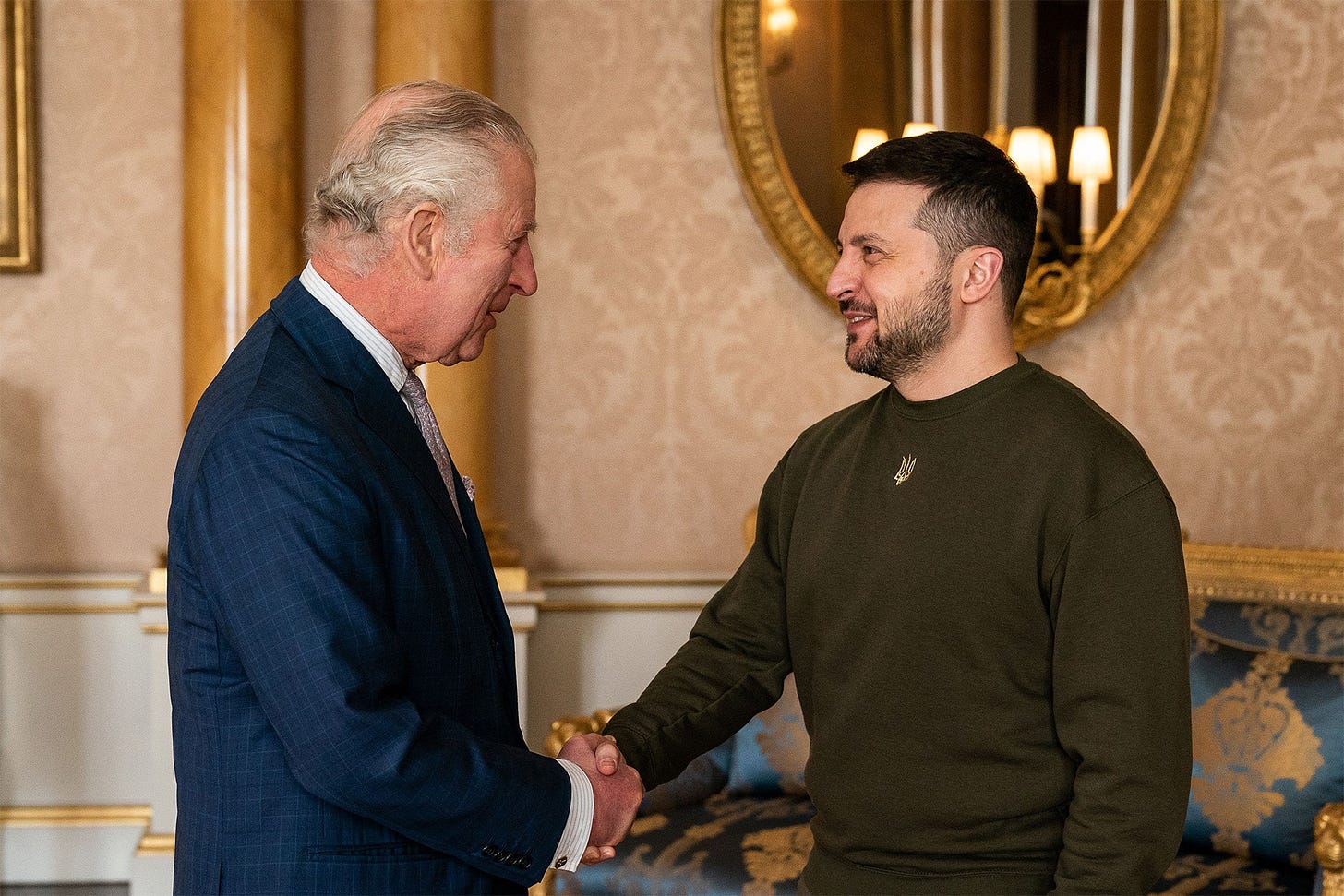 President Zelensky unites with King Charles III in historic meeting at  Buckingham Palace | Tatler
