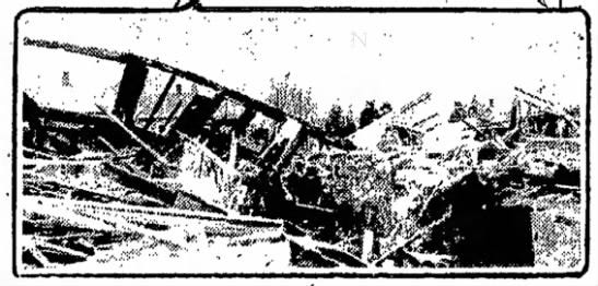 Remains of Smith house, from June 16, 1926 Bismarck, N.D. Tribune - 