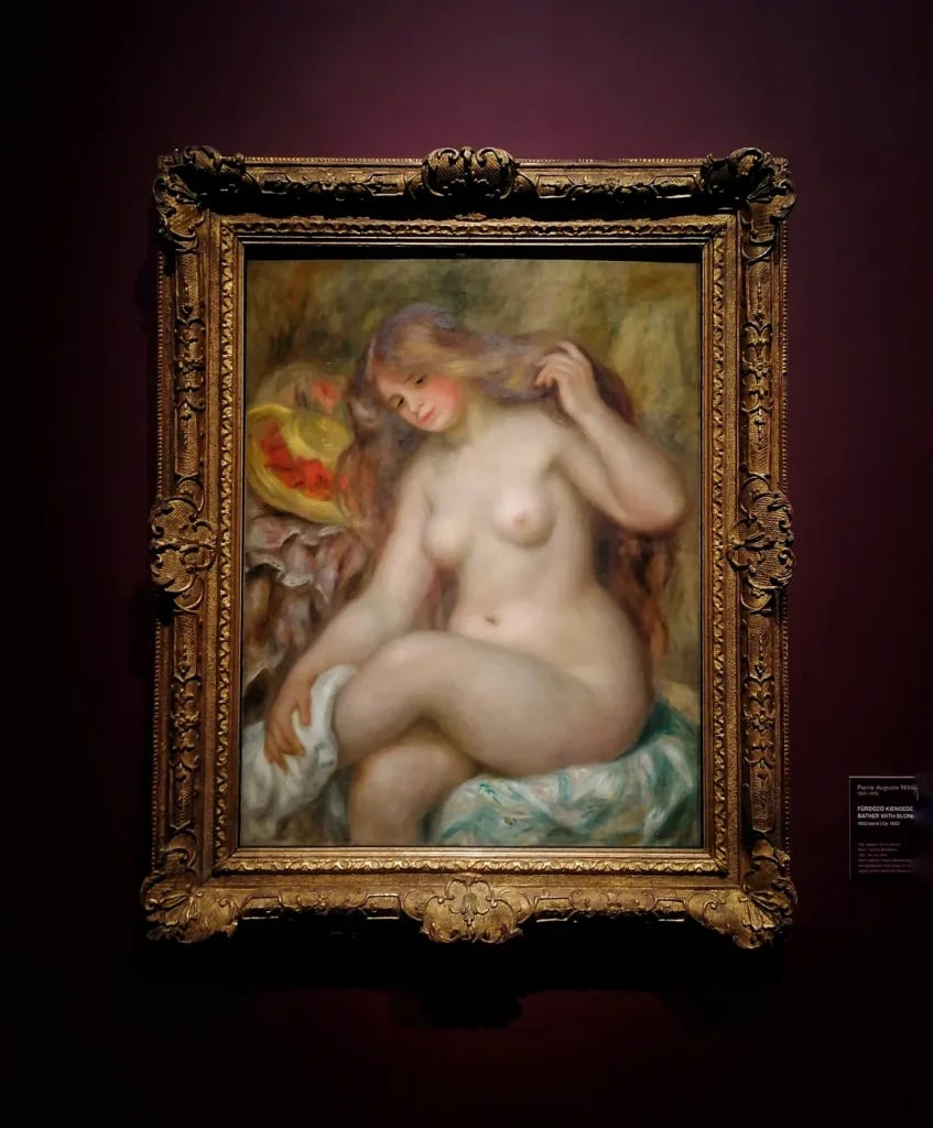 Renoir exhibition-Museum of fine arts-Budapest-2023