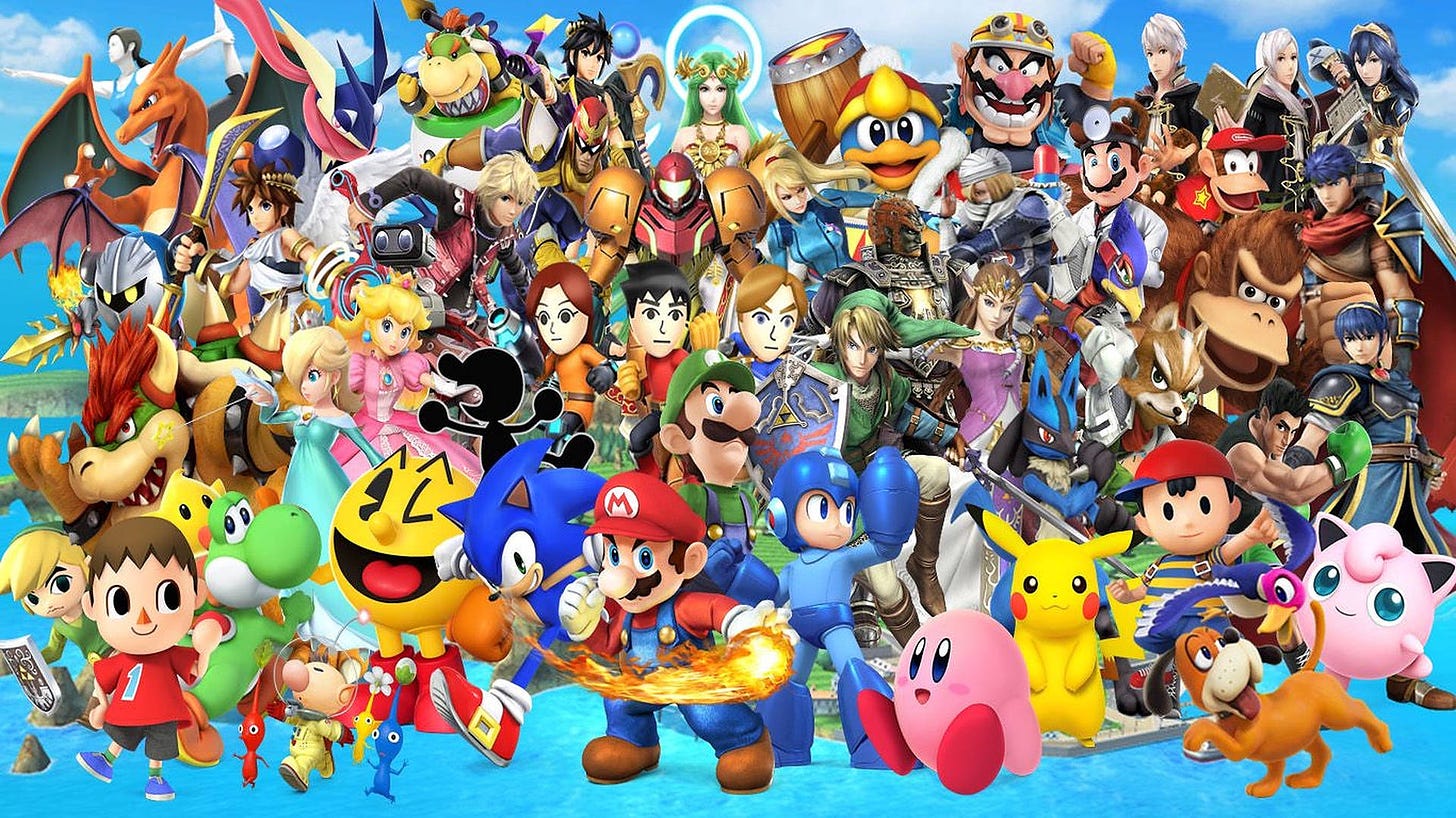 Free Nintendo Characters Wallpaper Downloads, [47+] Nintendo Characters  Wallpapers for FREE | Wallpapers.com