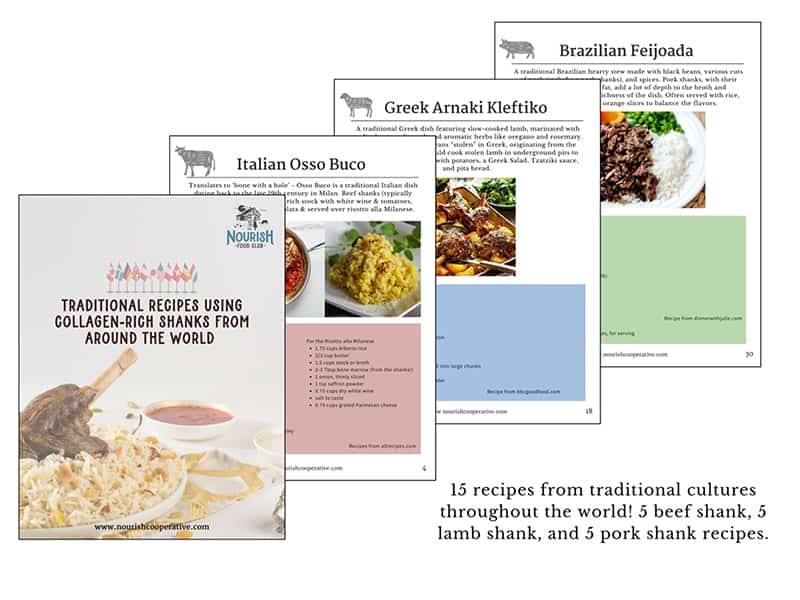 traditional cultures shank recipes