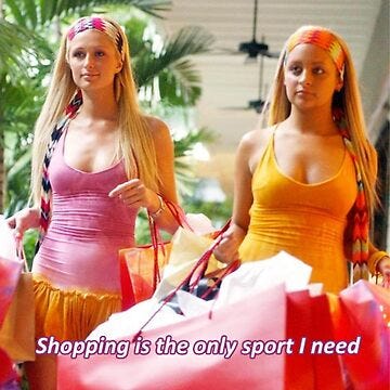 Shopping is the only sport I need | Magnet