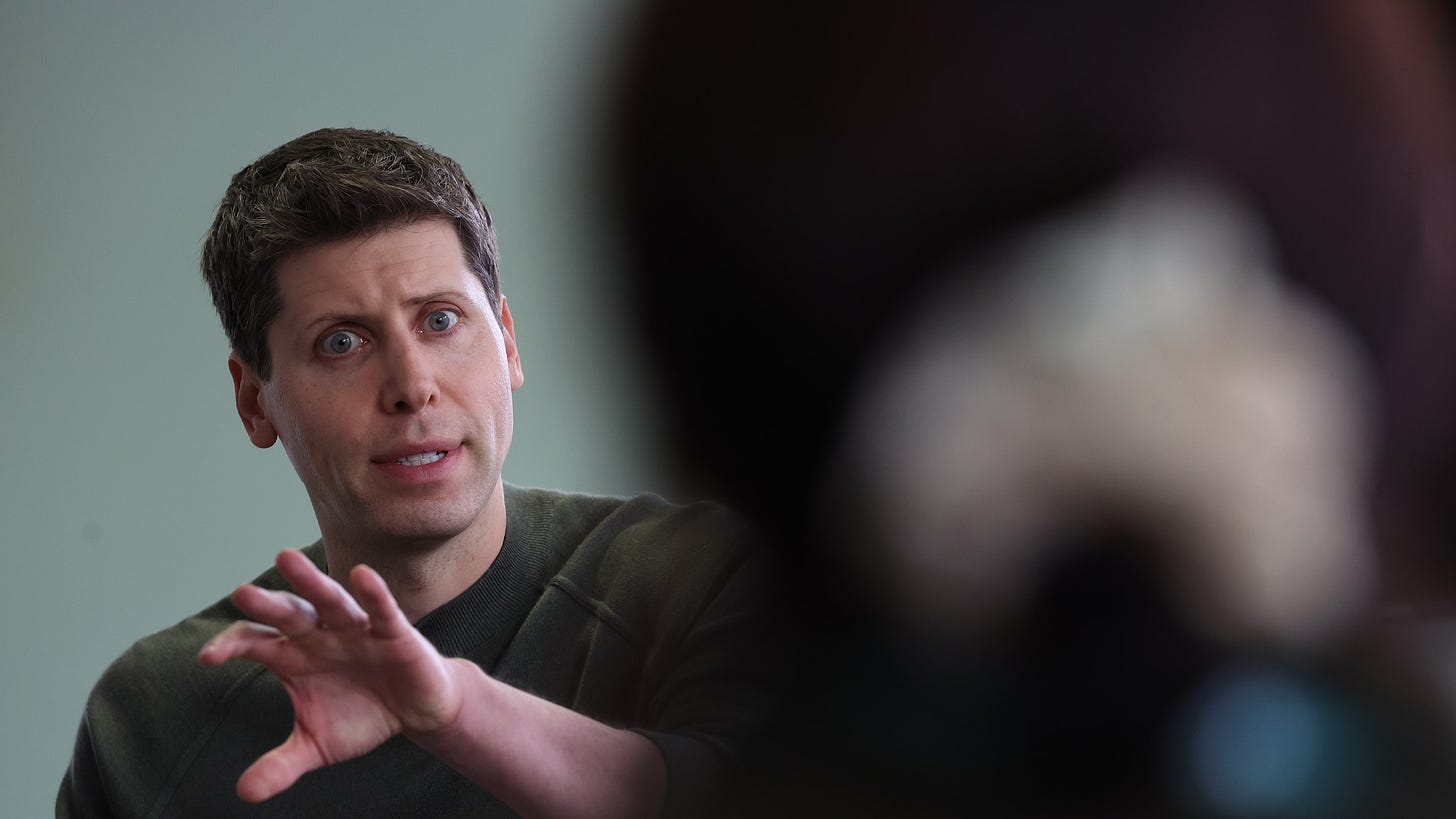 L'amministratore delegato di OpenAI Sam Altman