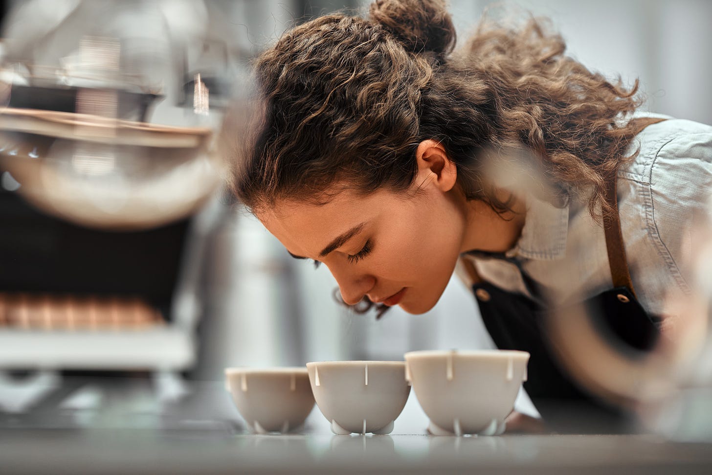 q grader cupping coffee