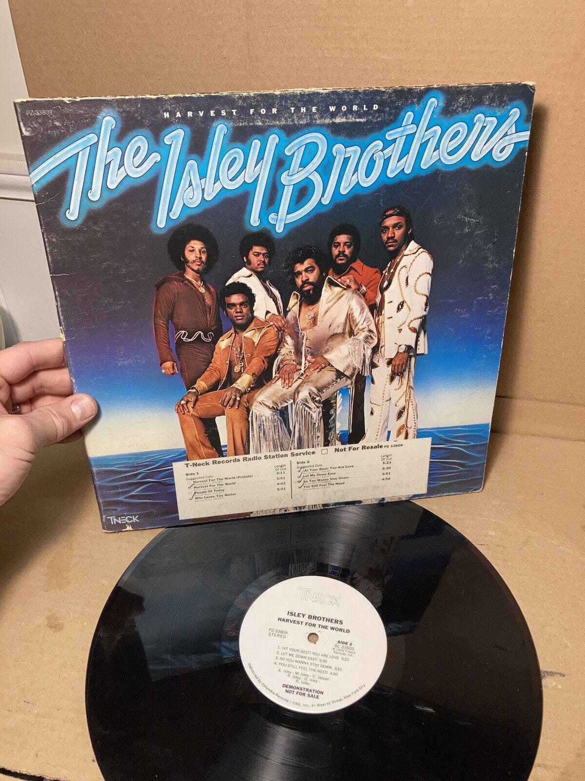 The Isley Brothers Harvest For The World Vinyl Record Album Tneck CBS | eBay