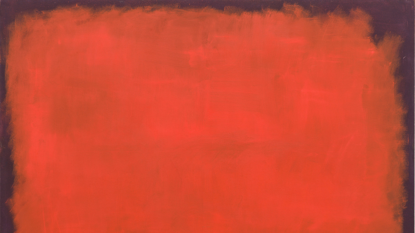 Rothko, in Pain and Glory - The New York Times