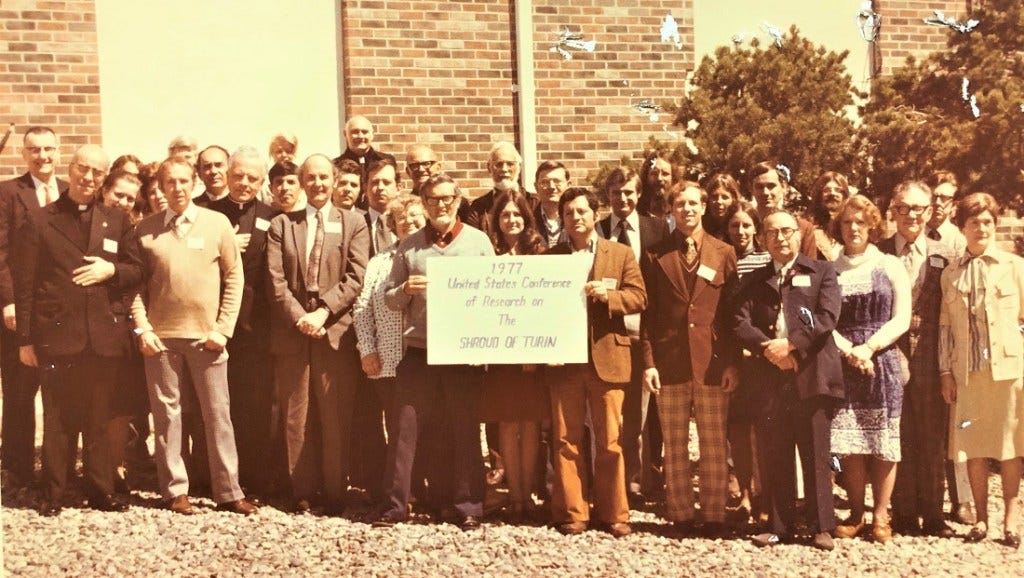1977 US Shroud of Turin Conference Group Portrait