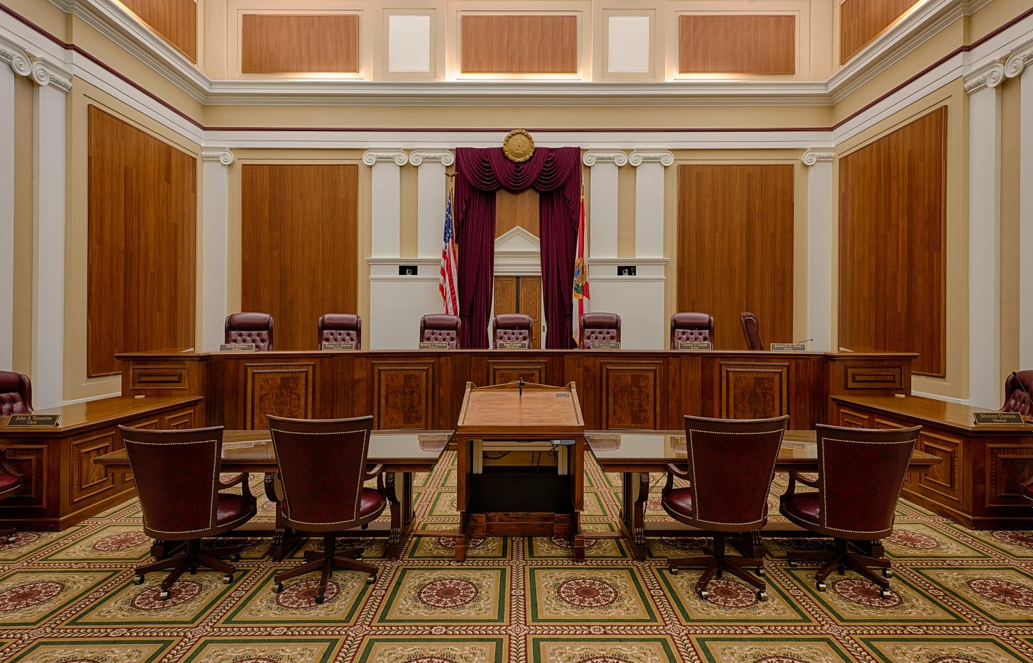 florida supreme court chambers (Large) - Florida Politics - Campaigns &  Elections. Lobbying & Government.