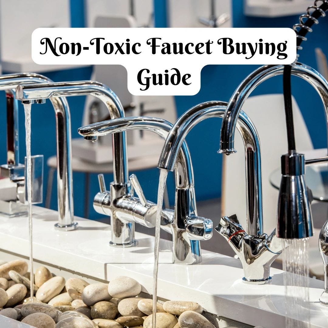 non-toxic faucet buying guide, latex-free faucet buying guide