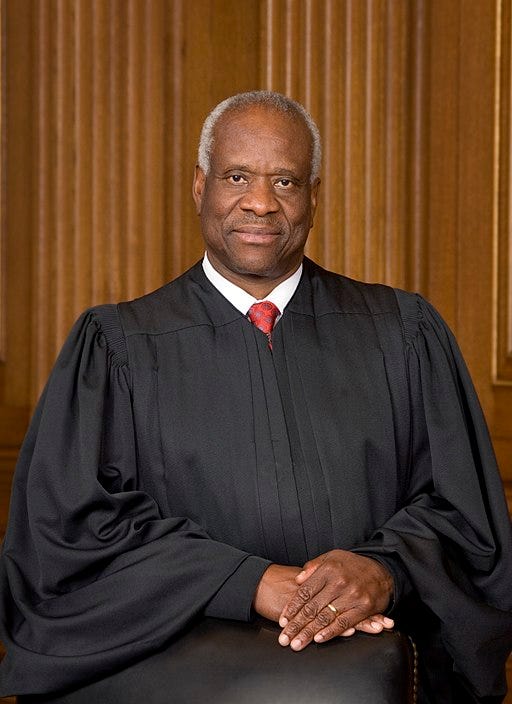 Official photo of Justice Clarence Thomas