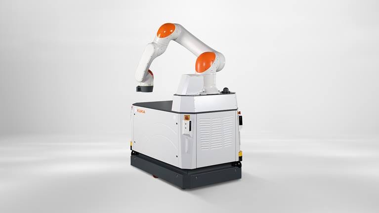 The mobile cobot KMR iisy is autonomous, flexible and fast | KUKA AG