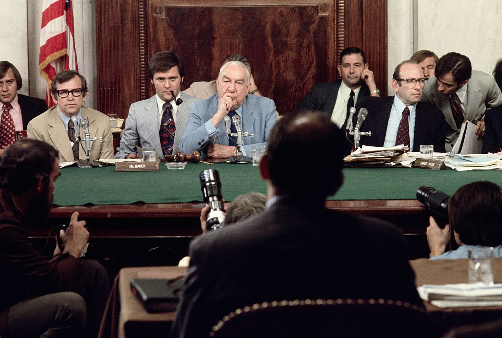 Watergate Hearing in Progress