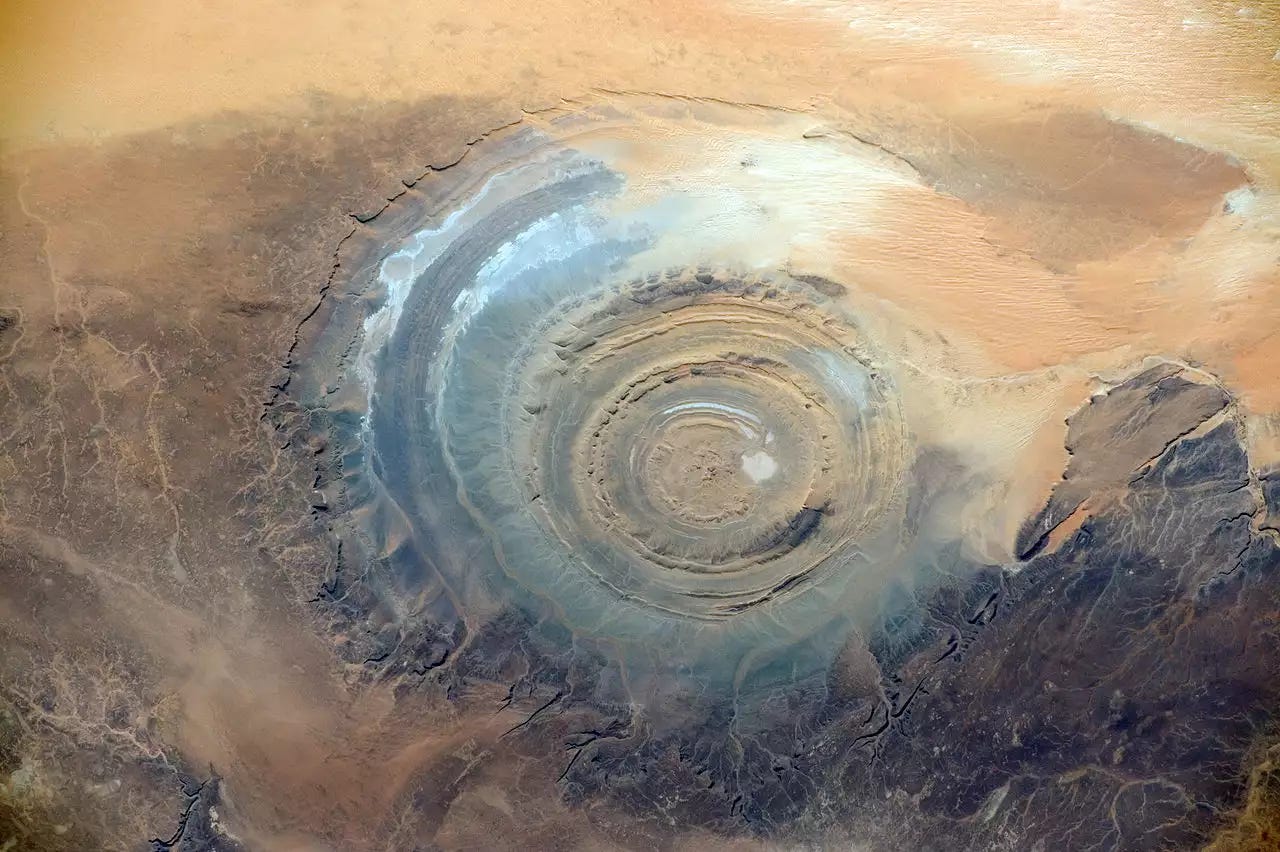 eye of the sahara
