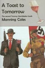 A book cover of a person holding a flag