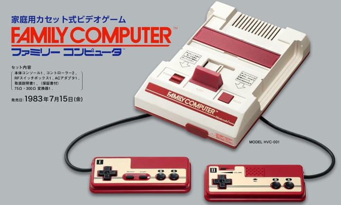 40 years of the Nintendo Famicom – the console that changed the games  industry | Games | The Guardian