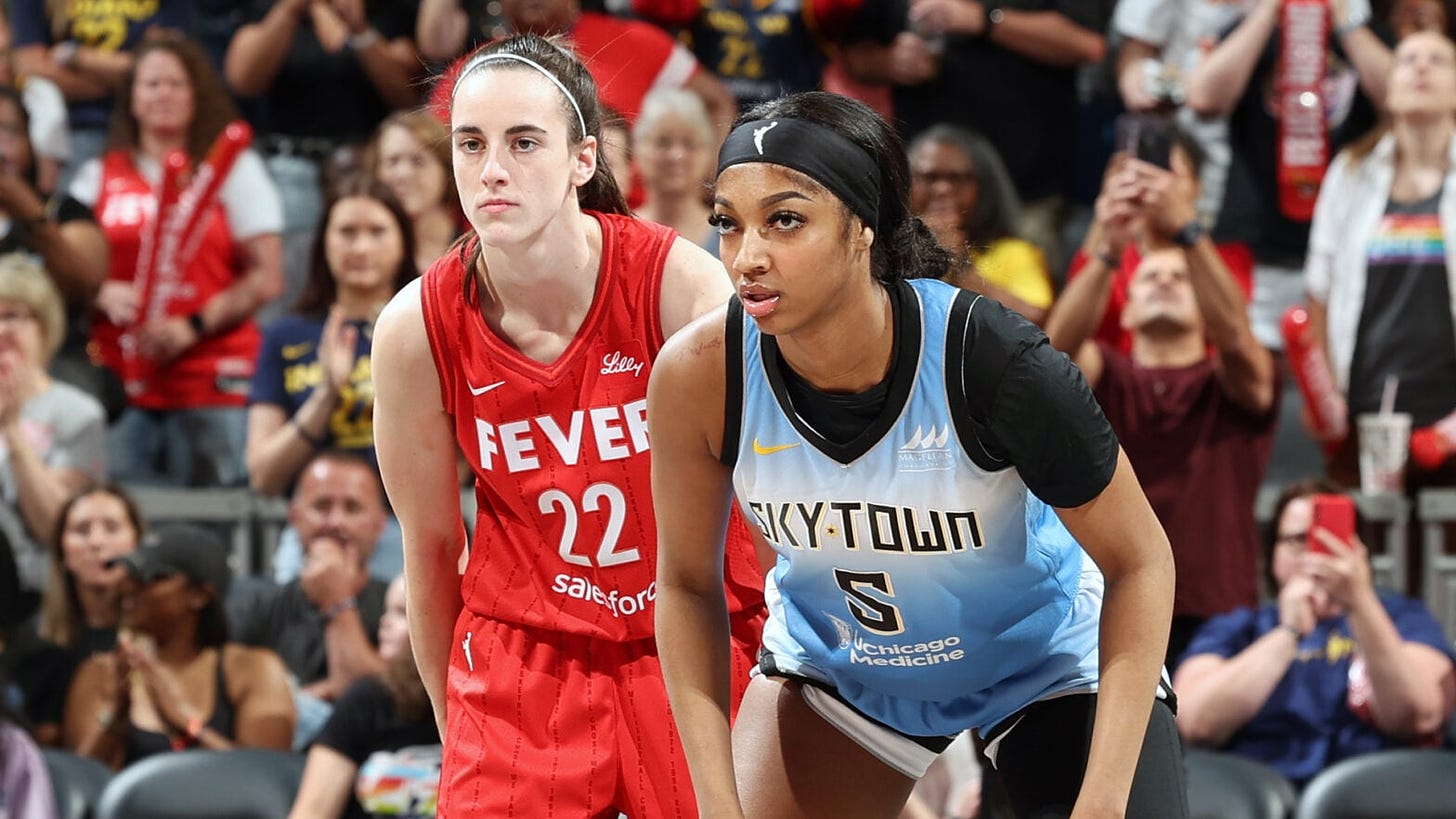 College rivals Caitlin Clark, Angel Reese clash to open WNBA Commissioner's  Cup | NBA.com