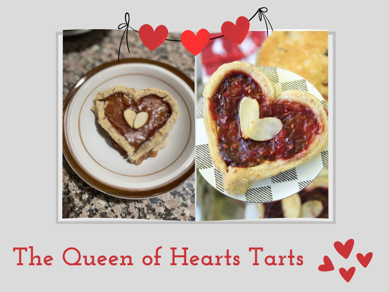 A picture of the Queen of Hearts Tarts