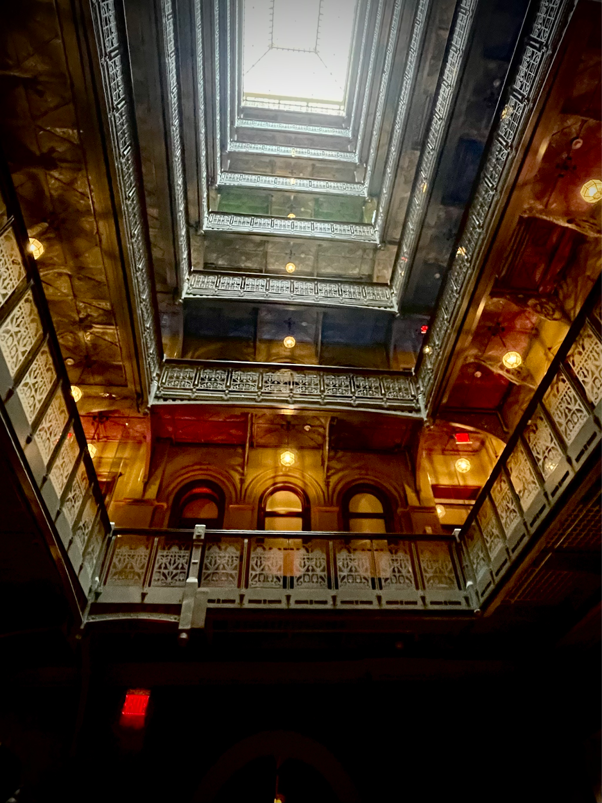 Beekman Hotel Atrium. NYC landmark