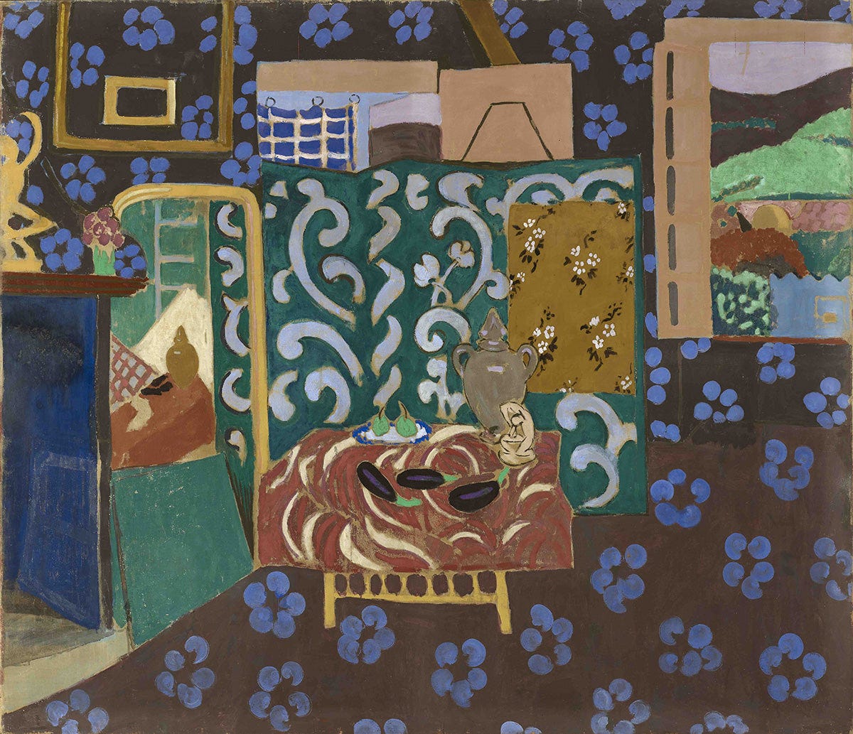 Henri Matisse's Intérieur aux aubergines (1911) – Maison Matisse